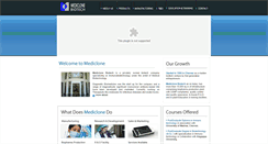 Desktop Screenshot of mediclonebiotech.com